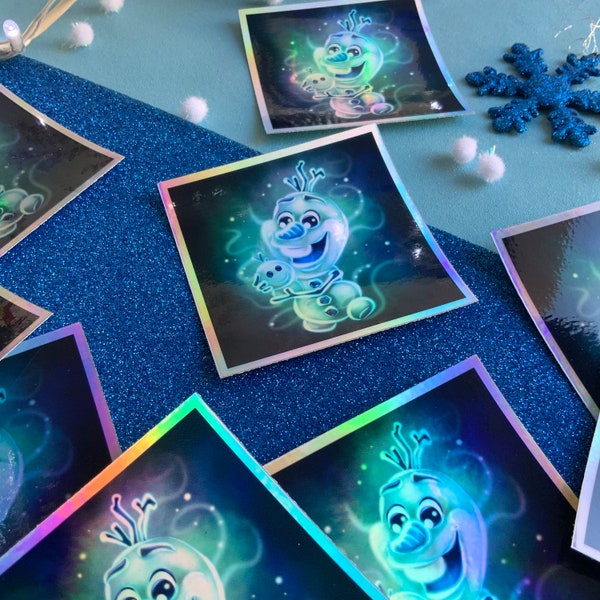 Patronus Olaf - Sticker Holographique