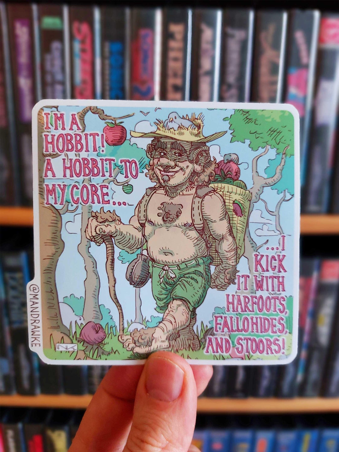 The Hobbit 100 Calcomanias Stickers De Pvc Vs Agua | Meses sin interés