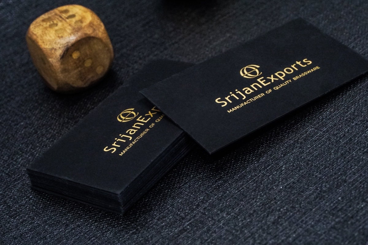 Black Suede Business Cards 600gsm Etsy