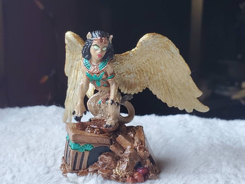 Hand Painted DND Sphinx Miniature - Etsy