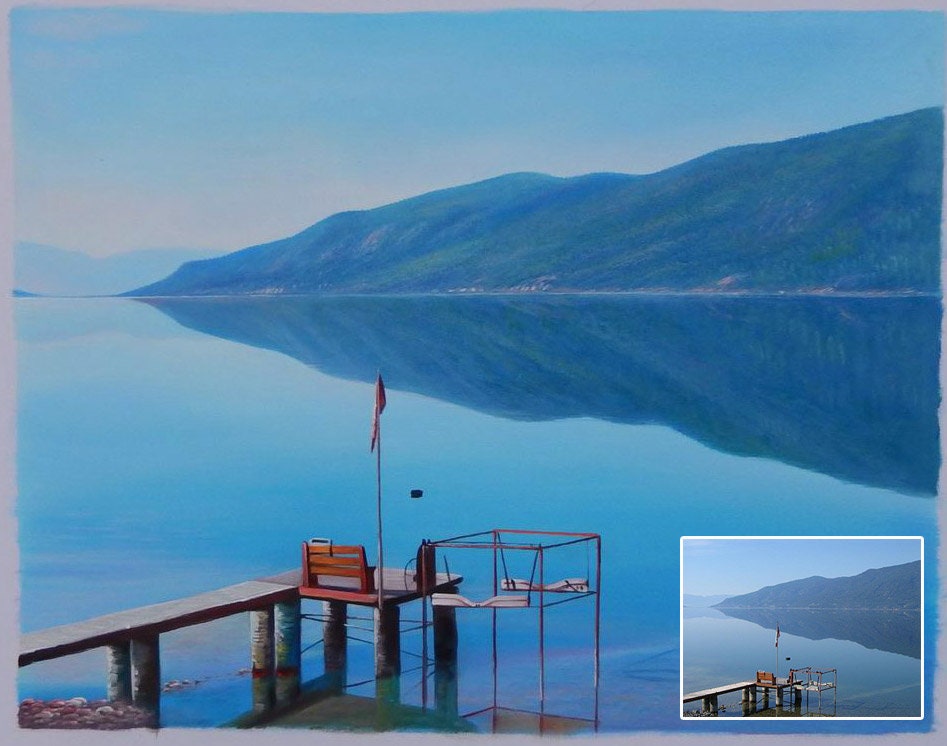 Custom house portrait Hand painted oil portrait House oil Etsy