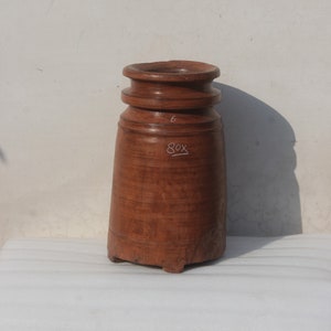 Blumentöpfe, Vase, Blumendekor, Holzgefäß, alter Übertopf, Wohnkultur, Ornamente