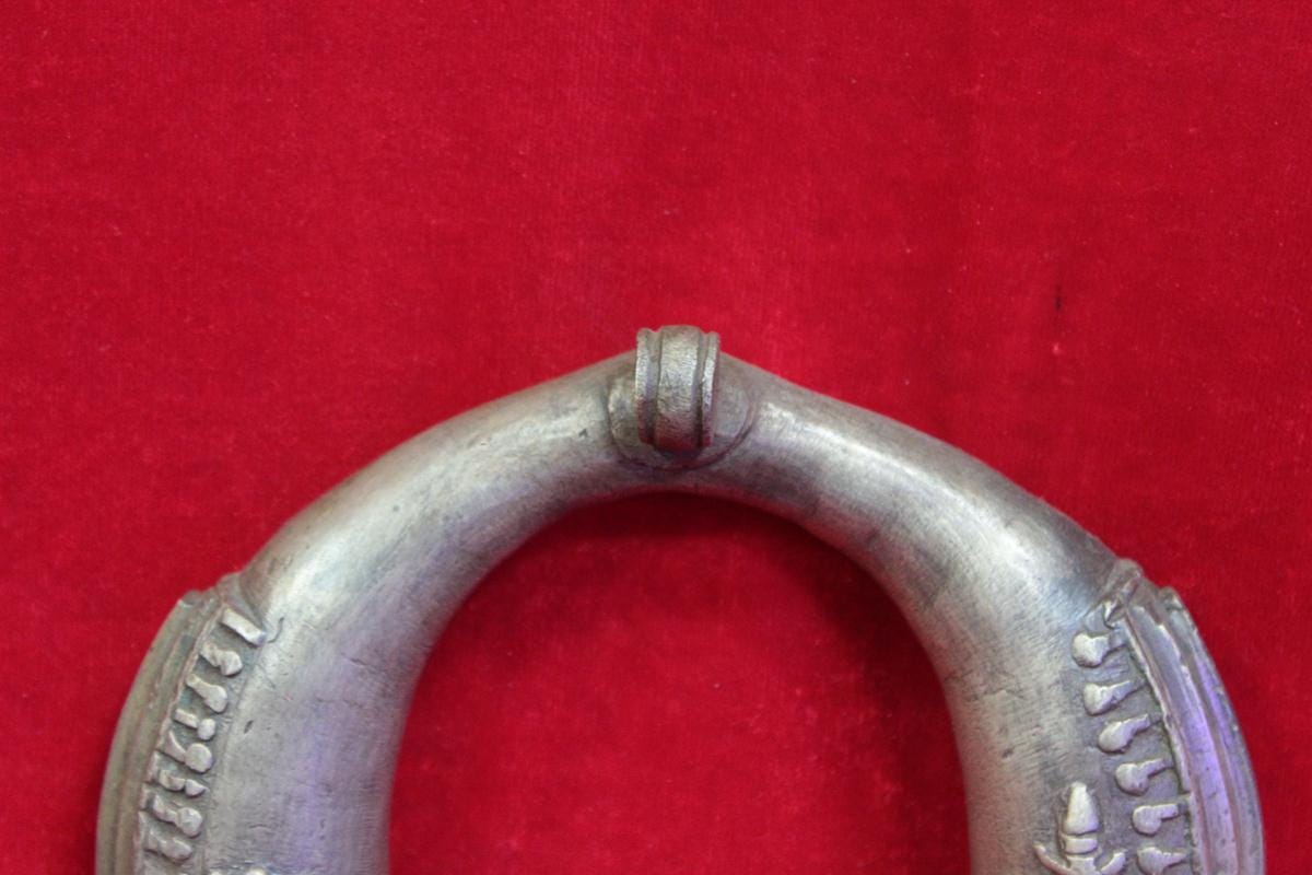 Old Brass Silambu Bangles – Tamil Temple Antique Hand/leg Jewelry ...