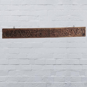 Wall Decor, Antique Door Panel, Vintage Wooden Wall Decor Panel, Old Wooden Hand Carved Wall Panel, Indian Furniture, Home Decorative 133