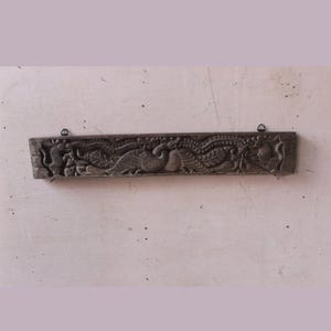 Antique Wall Decor Vintage Wooden Hand Carved Wall Panel Home Garden Decor