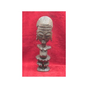 Tribal man antique figure, 1900s old wooden antique male statue, old statues, and sculptures, home decoration articles