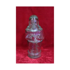 1900s Empty Big Glass Bottle Old Vintage Antique Collectible, Decoration glass bottles shaped body figure man vintage item