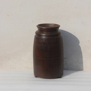 Blumentöpfe, Vase, Blumendekor, Holzgefäß, alter Übertopf, Wohnkultur, Ornamente