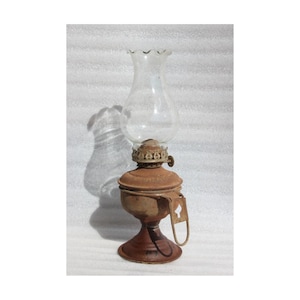 Kerosene Oil Table Lamp Old Vintage Collectible Decorative, Antique Table Lamp Kerosene, Oil Lamp