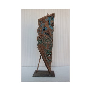 Vintage Hand Craved Panel, Antique Wooden Bracket, Indian Home Decor Furniture, Vintage Tableware, Indian Furniture, Old Furniture BN-12