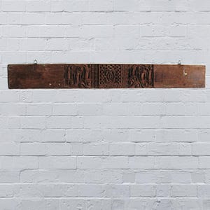 Antique Door Panel, Wall Decor, Home Decor Old Wooden Hand Carved Wall Panel, Vintage Wooden Wall Decor Panel, Indian Furniture 144