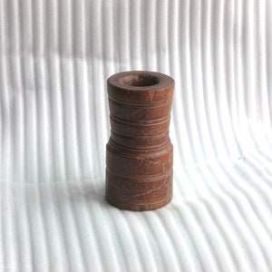vintage wooden decorative vase| Antique Indian Wooden okhali | Antique Primitive Wooden Mortar | Rustic Hand Carved Wooden pot home decor