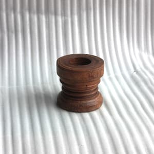 vintage wooden decorative vase| Antique Indian Wooden okhali | Antique Primitive Wooden Mortar | Rustic Hand Carved Wooden pot home decor