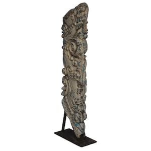 Antique Rustic Wall Corbel – Handcrafted Wooden Architectural Bracket