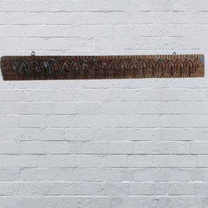 Wooden Vintage Wall Decor Panel, Antique Door Panel, Old Wooden Hand Carved Wall Panel, Indian Art Wall Decor, Home Decor 120