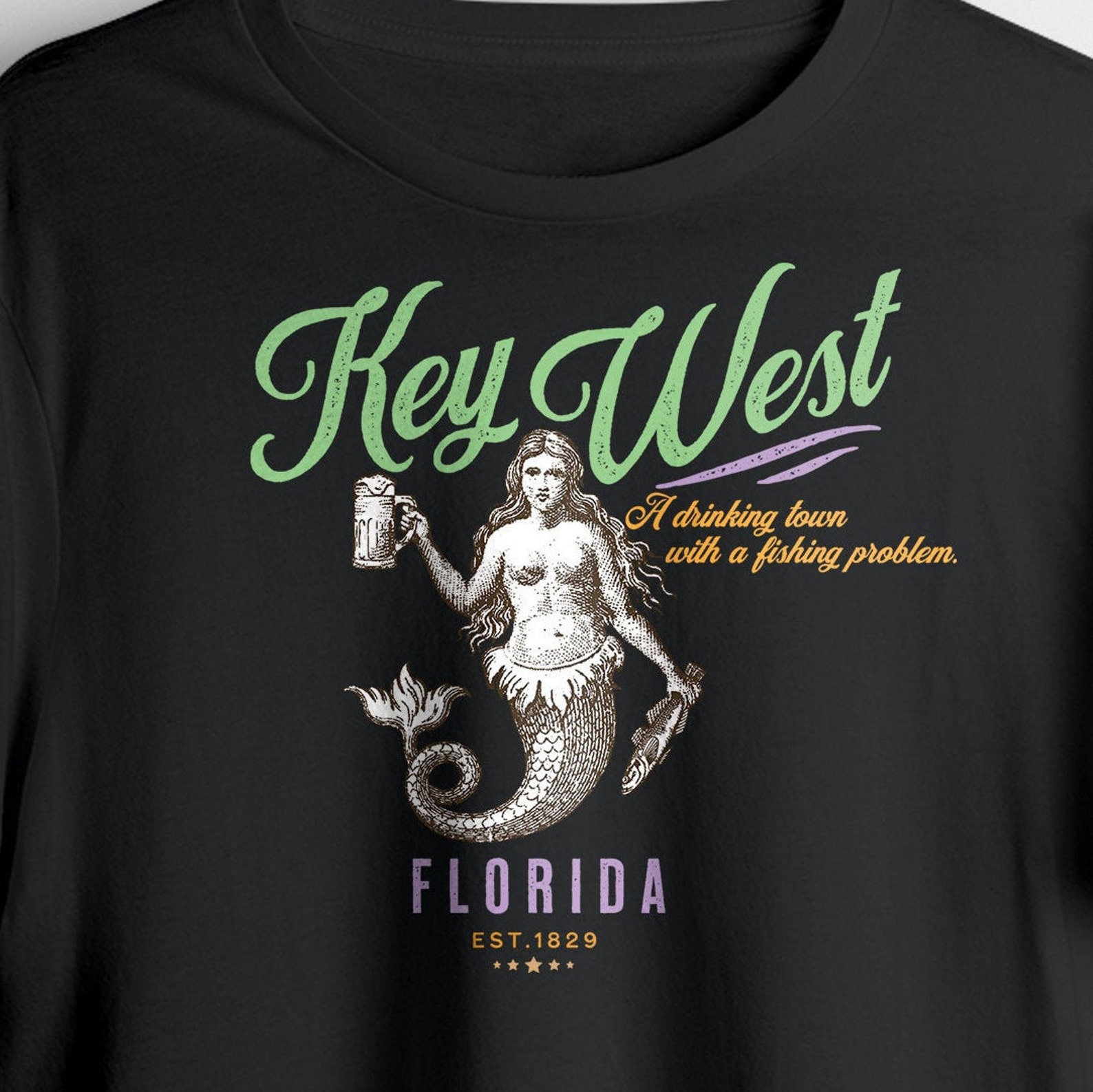 Key West funny Long Sleeve TShirt Etsy
