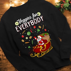 vegan christmas sweater