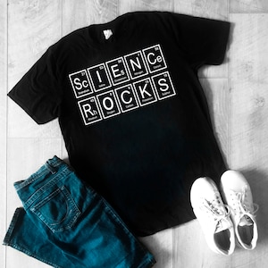 Science Rocks Shirt Funny Science Shirt Science Sweater Science Sweatshirt Science Gift Science Teacher Gift Science Christmas Gift