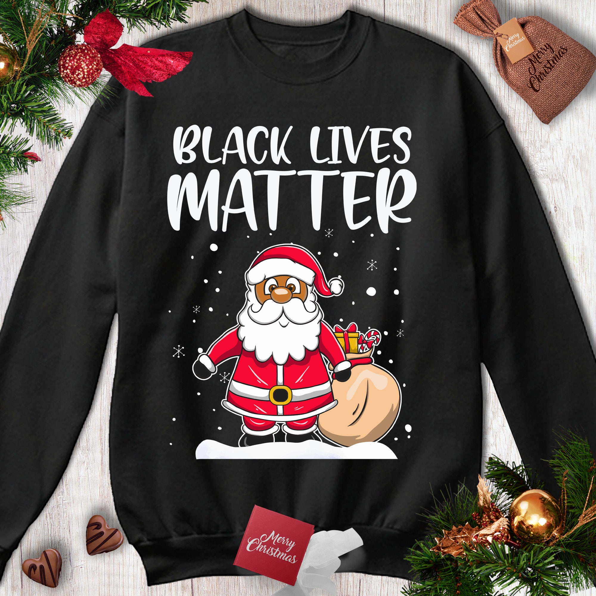 blm christmas jumper