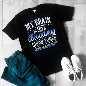 Broadway Gift Musical Theatre Gift Musical Theater Gift Broadway Merchandise Broadway Musical Gift Broadway Shirt Theatre Theater Shirt