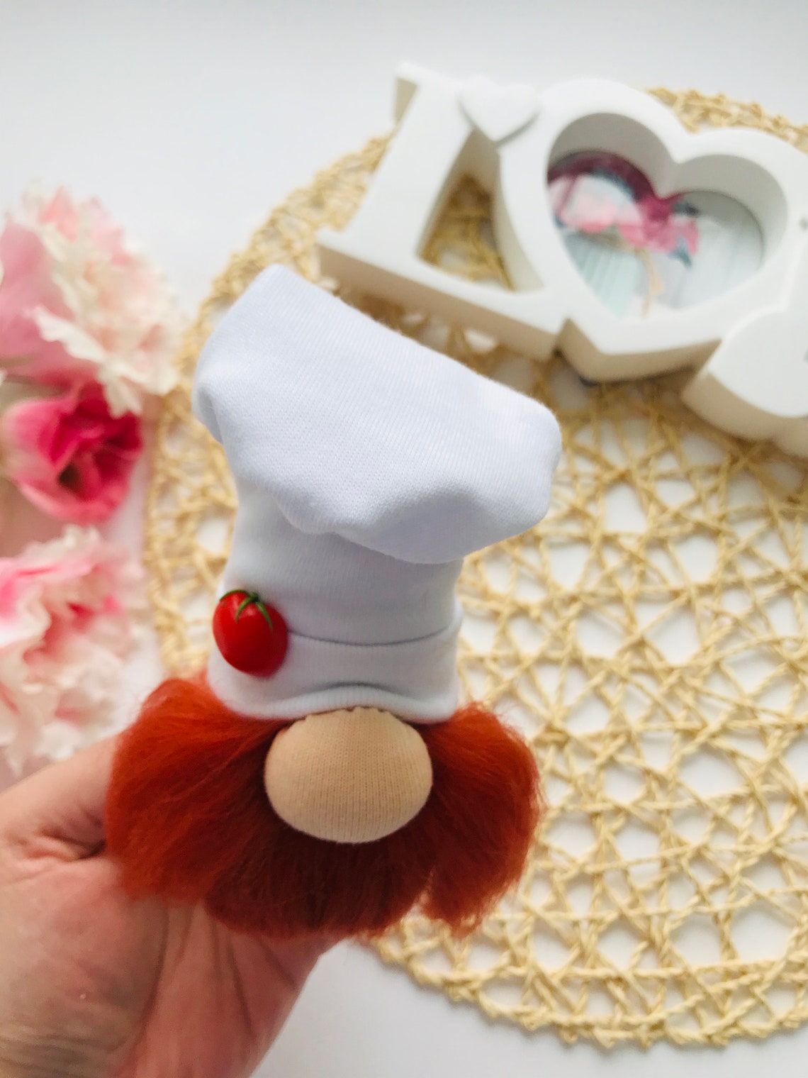 Chef gnome pattern diy gnome tutorial pdf chef scandinavian  etsy