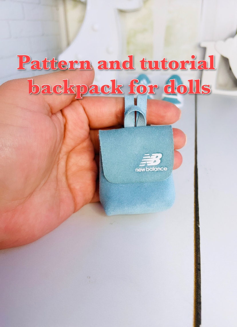 Backpack for dolls Pattern backpack Pdf download Leather DIY Etsy