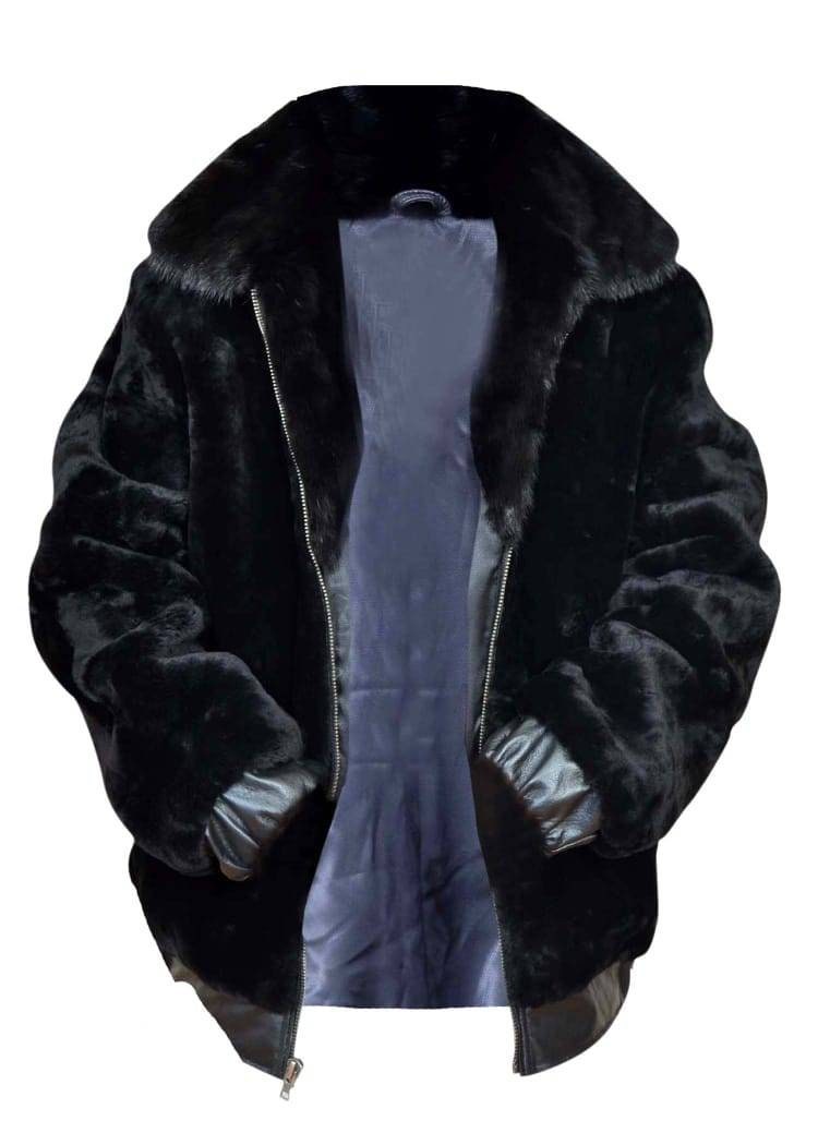 【VICTIM】RECYCLE BEAVER COAT / BLACK VICTIM】RECYCLE BEAVER COAT / BLACK Sheared Beaver Fur Coat