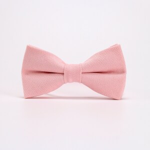 Mens Pink BowTie,Light Pink / Blush Pink BowTie,Groom Bowtie,Groomsmen Gift,Wedding Pink BowTie,Gift for Him,Birthday, Engagement Party Wear