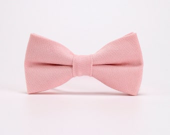 Mens Pink BowTie,Light Pink / Blush Pink BowTie,Groom Bowtie,Groomsmen Gift,Wedding Pink BowTie,Gift for Him,Birthday, Engagement Party Wear