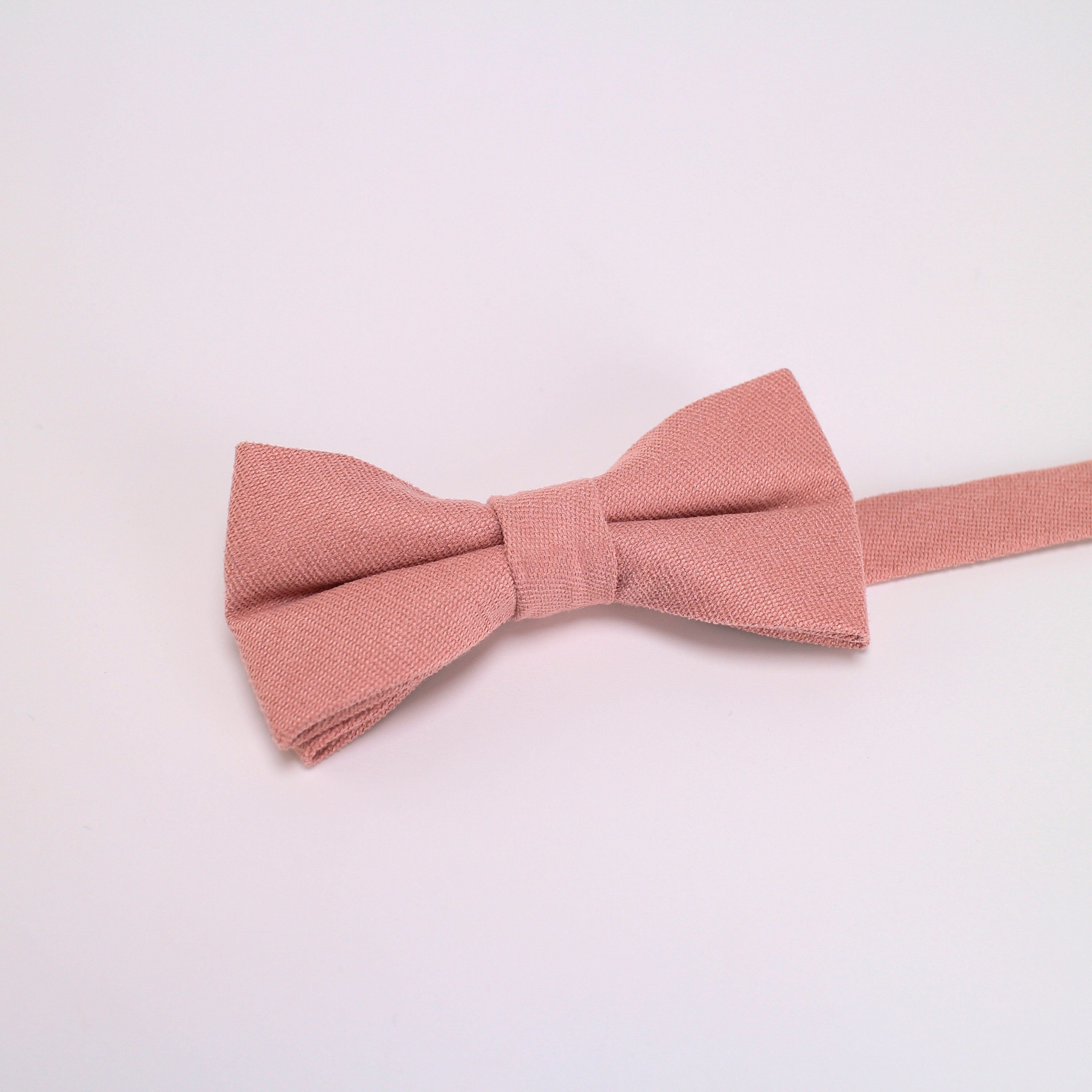 Mens Bowtiepink Bowtiepink Cotton Bowtiewedding - Etsy Hong Kong