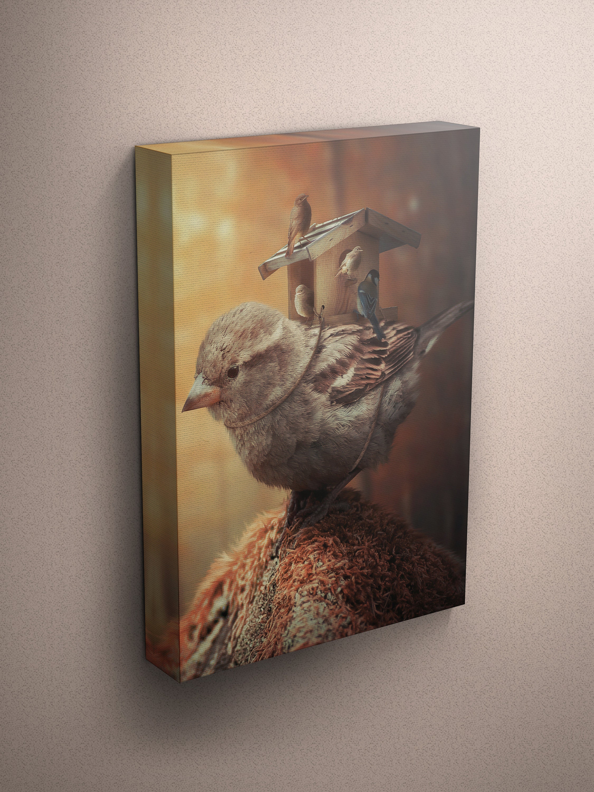 Bird Wall Art Farmhouse Wall Decor Illustration art Animal Etsy