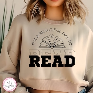 Es un buen día para leer svg, amante de los libros svg, leer svg, libro amor svg, ratón de biblioteca svg, me encanta leer svg, leer es genial svg, un libro al día svg