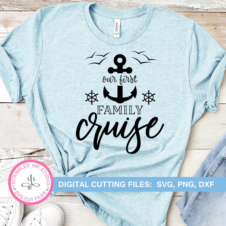 Download Our first family cruise SVG cut file Family matching ...