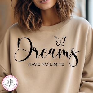 Inspirational Svg, I sogni non hanno limiti Svg, Segui i tuoi sogni Svg, Credi nei tuoi sogni Svg, Sogna in grande Svg