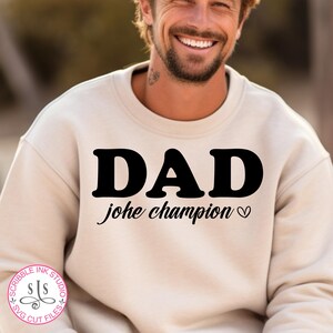 Dad joke champion Svg, Fathers day Svg, Dad jokes Svg