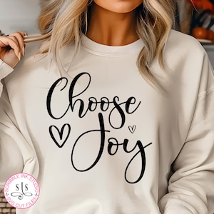 Choose Joy Svg, Christian Svg, Religious Svg, Bible verse Svg, Easter Svg, Scripture svg, Friends and family Svg, Inspirational quote Svg
