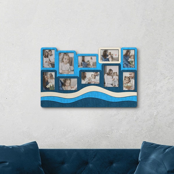 Navy Sailor Picture Frame Etsy