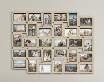 MULTI PHOTOFRAME FAMILY LOVE FRIENDS FRAMES COLLAGE PICTURE WALL PHOTO GIFT 