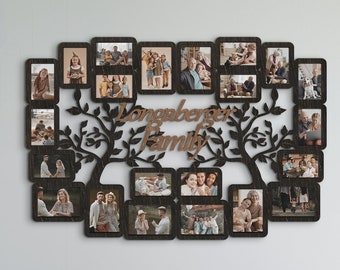 Extra Large Collage Picture Frames - Foter  Large collage picture frames,  Framed photo collage, Frame wall collage