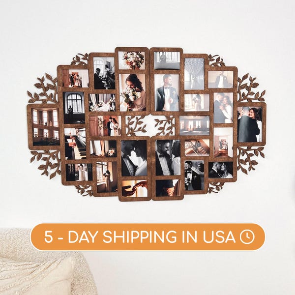 Rustic Split Frame Rustic Picture Frames - Etsy