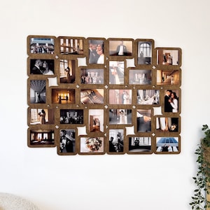 Big Family Picture Frame Collage Wall Mounted Photo Collage Multiple ...
