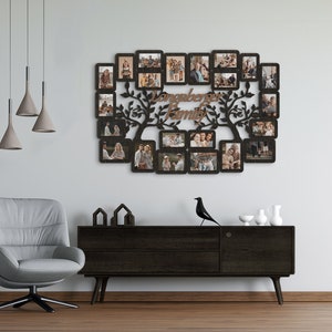 Black friday sale Large picture frame collage Big photo frame Family tree collage Custom collage Frame picture frames wall photo Family gift