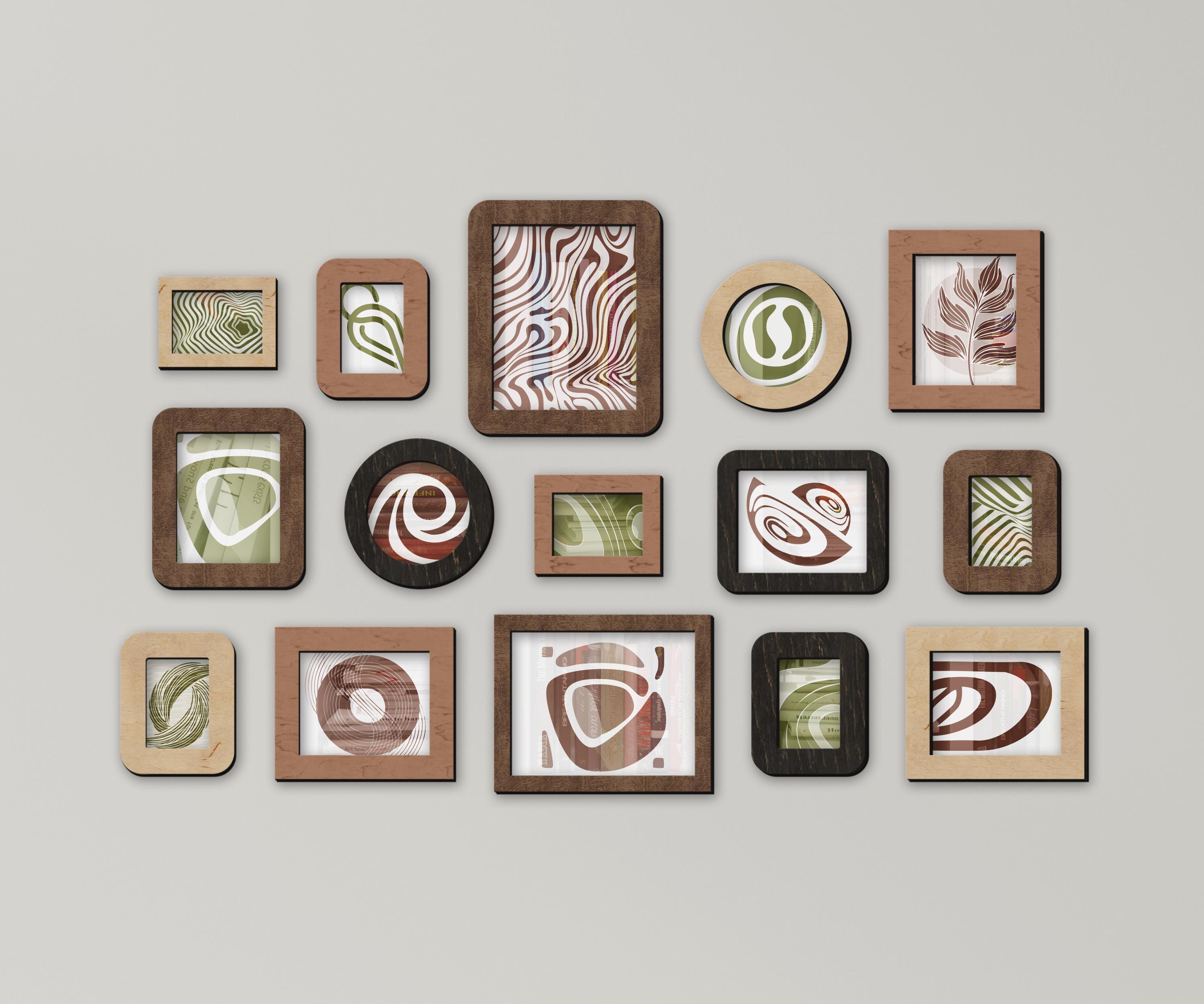 Library Fr4ames Reading Room Gallery Wall Frame Set – Custom Large Picture Frames for ...