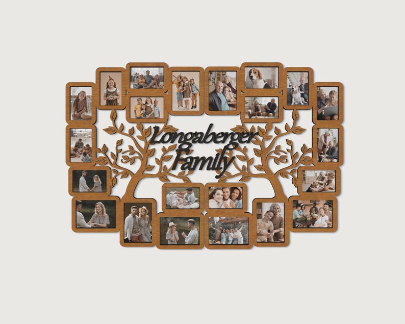 Large Picture Frame Collage Thanksgiving Gift Big Photo Frame Family ...
