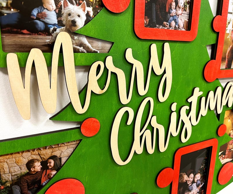 Custom Christmas picture frame collage Christmas tree picture frame collage Merry Christmas frame Christmas pine 4x6 frame Custom engraved

Family christmas gift, girly christmas decor, pink holiday decoration, gift for mom, gift for sister, gift for grandma, gift for best friend, festive home decor, cute christmas decor, xmas gift idea, christmas tree collage frame, holiday picture display, seasonal home accents, winter wonderland, christmas gift for her, photo collage frame, feminine style.