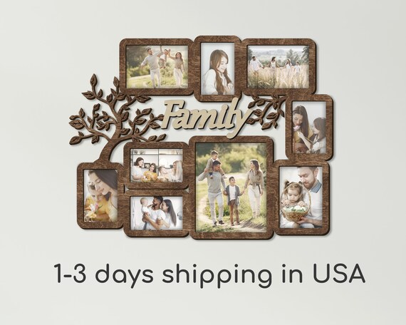 Family photo frame for wall deals