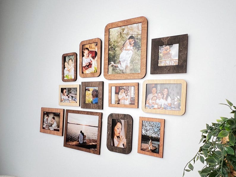 Wooden Single Picture Frame – Custom Color, Wall Frames, Individual ...