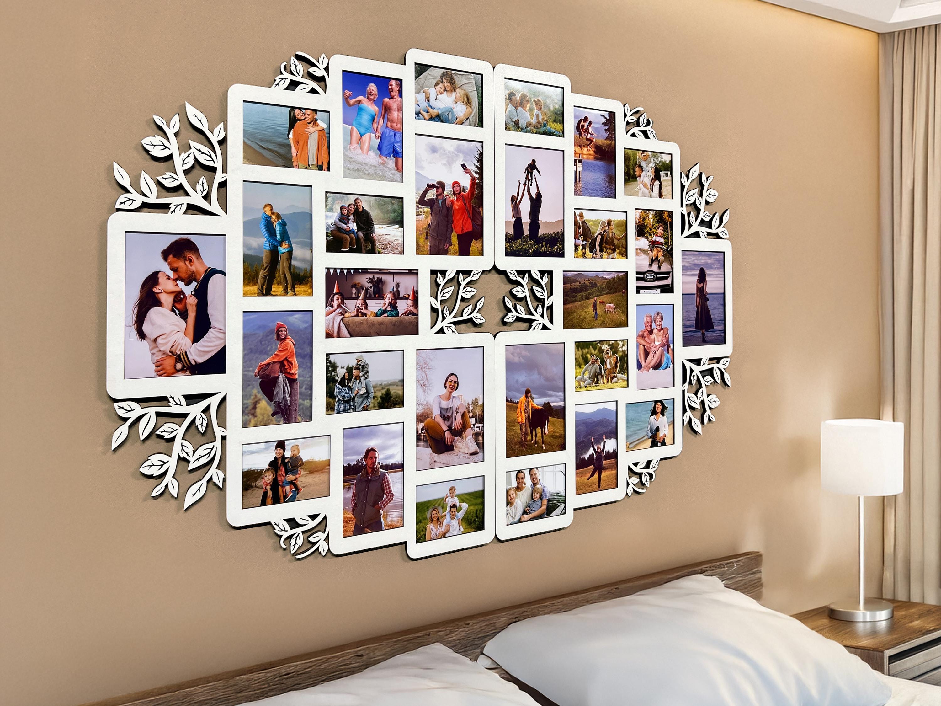 Custom Split Photo Frame Collage Thanksgiving Gift Picture Frame ...