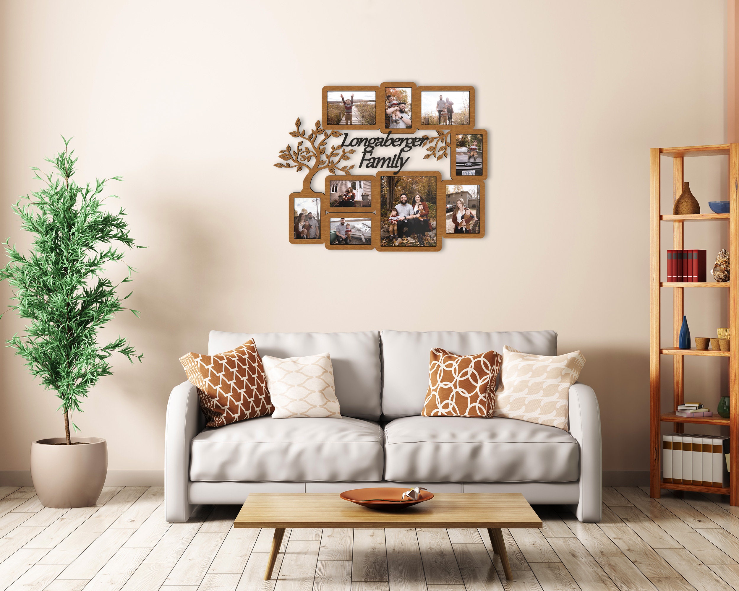 Photo Family Collage Picture Frame Christmas Gifts Etsy