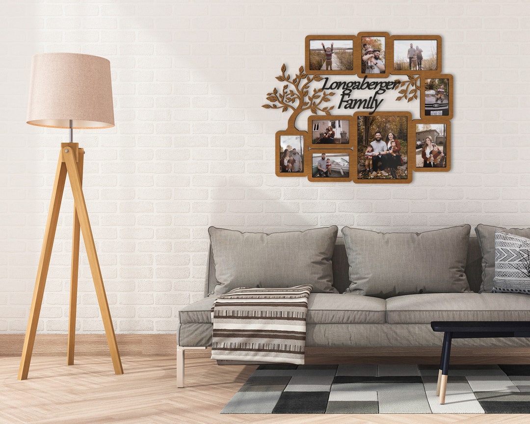 Photo Family Collage Picture Frame Christmas Gifts Etsy